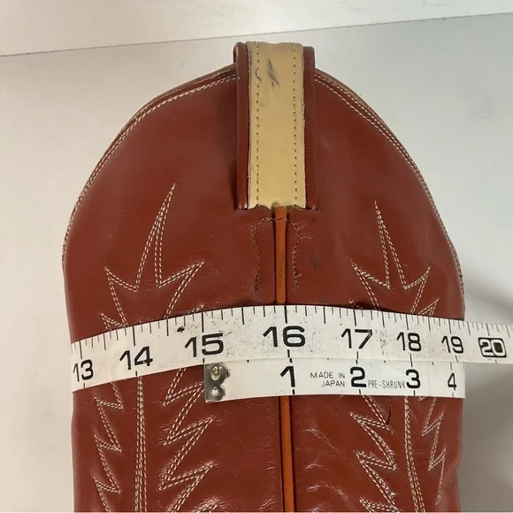 Vintage Tony Lama Urban Cowboy Boots | Teju Lizard Wingtip | Gold Label | 10 D - Picture 4 of 16